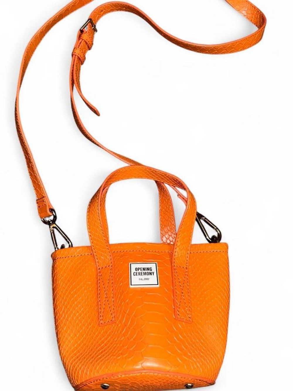 Opening ceremony bucket bag